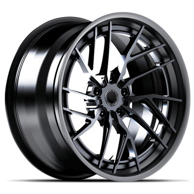 A borda pisada 3 partes forjou as rodas 6061-T6 para Ferrari Lamborghini