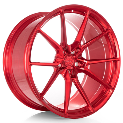 Anrky AN12 Ferrari vermelho F8 forjou a categoria aeroespacial das rodas