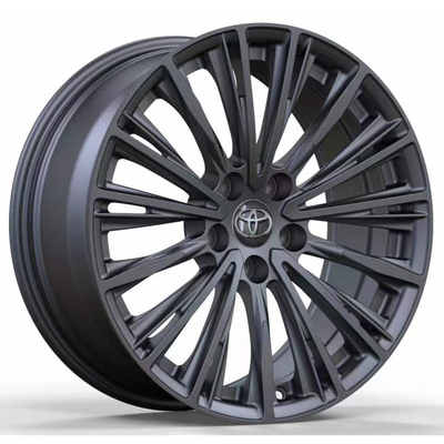 Toyota 18" projeto Matt Black Forge Auto Wheels do OEM para a coroa de Toyota