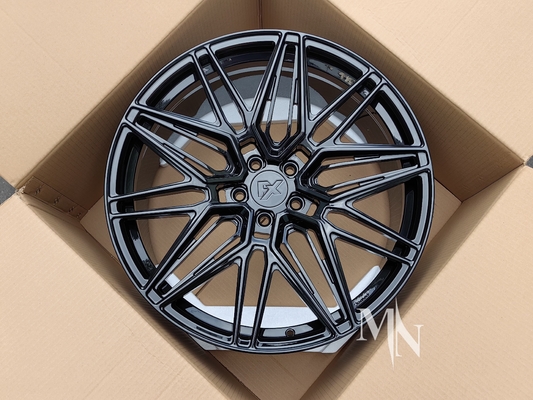Volantes pretos brilhantes para Audi RS6 C5 C6 C7 C8 18 19 20 21 22 polegadas