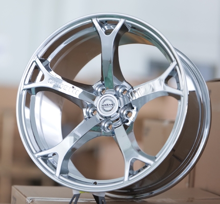 Rodas Cromadas Nismo OEM Aro Nissan 370Z Infiniti Q50 Monobloco Forjadas