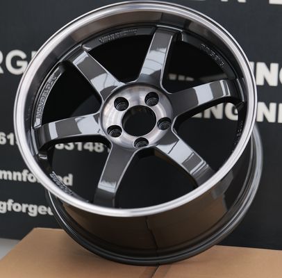 Rays Volk Racing Roda Forjada Te37 SL Duplo Prato Preto Profundo