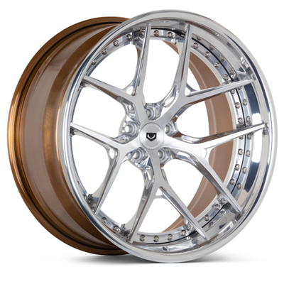 Vossen S21-01 configurações das rodas 6061-T6 3PC de Porsche de 3 partes