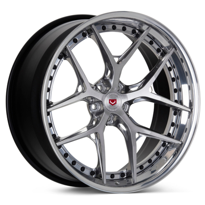 Vossen S21-01 configurações das rodas 6061-T6 3PC de Porsche de 3 partes