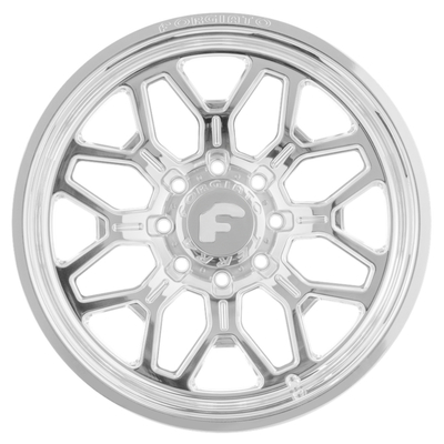 Talões de prata brilhantes das rodas 6061-T6 de Forgiato Flusso-T 4-8
