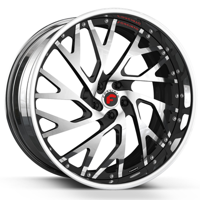 Forgiato Concentrati-FF Chrome enfrenta as rodas