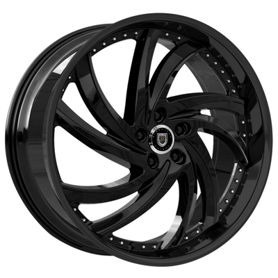 A turbina 2PC de Lexani forjou as rodas com o peso leve profundo do prato do bordo dos SS