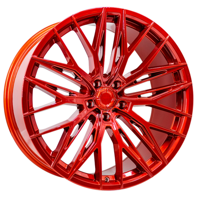 Raio vermelho Lexani Aries Wheels Monoblock Offset dos doces multi 0-80mm