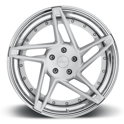 Rodas côncavas 3PC JWL de Chrome do prato profundo Rotiform de CHD-T ATRAVÉS DE