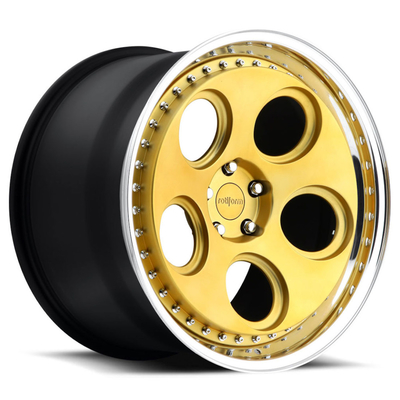 Revestimento feito sob encomenda Rotiform retro de Audi R8 DIA Wheels Monoblock 3PC