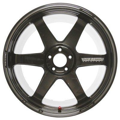Edição Volk da trilha dos raios TE37 ultra que compete as rodas forjadas Matt Black