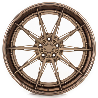As especs. Ferrari da trilha ADV10 forjaram o peso leve profundo do prato das rodas