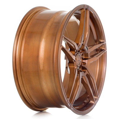 6061-T6 Ferrari de bronze forjou as rodas
