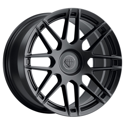 O automóvel da forja de Monoblock da polegada do diamante 16-24 de Blaque roda BD-F12