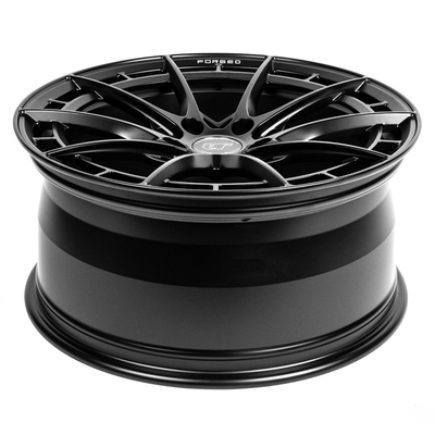 O preto VR do brilho de D03-R forjou o turbocompressor de Porsche 991 roda a polegada 16-26