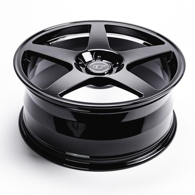 o turbocompressor Porsche de 20x9.0 20x12 991 forjou as rodas anota preto