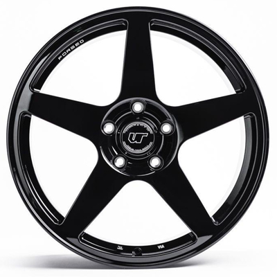 o turbocompressor Porsche de 20x9.0 20x12 991 forjou as rodas anota preto