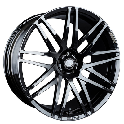Gunmetal da edição da platina de Brabus Mercedes Benz Forged Wheels Monoblock For F