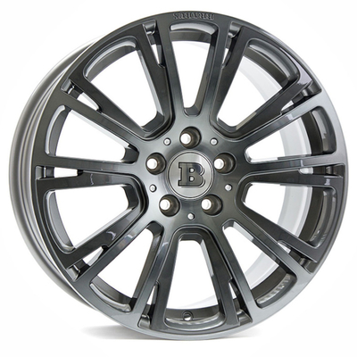 Titânio líquido cinzelado oco de Mercedes Forged Wheels R dos raios