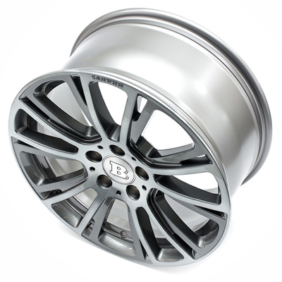 Titânio líquido cinzelado oco de Mercedes Forged Wheels R dos raios