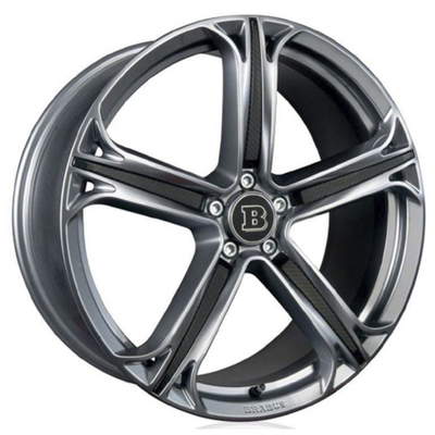 Antracite líquida de Brabus Mercedes Benz Forged Wheels Monoblock T