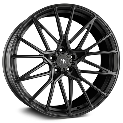 AGL58 Matt Black Porsche Forged Wheels desconcertou raios