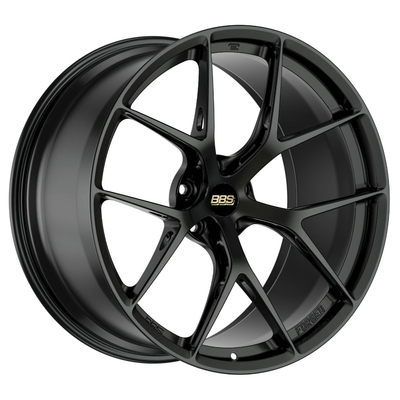 Rodas pretas 6061-T6 do cetim do abeto do BBS
