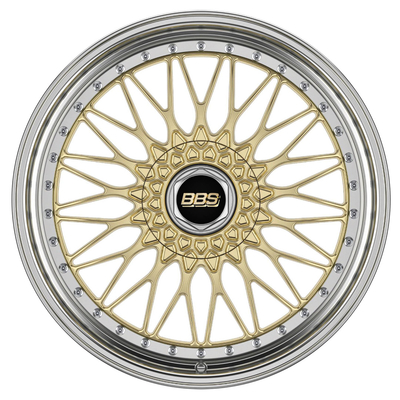 O BBS Rs super 3 partes orlara raios transversais filigranas