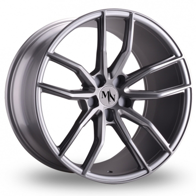Gunmetal côncavo Grey Alloy Forge Auto Wheels JWL TUV de Monoblock ATRAVÉS DE