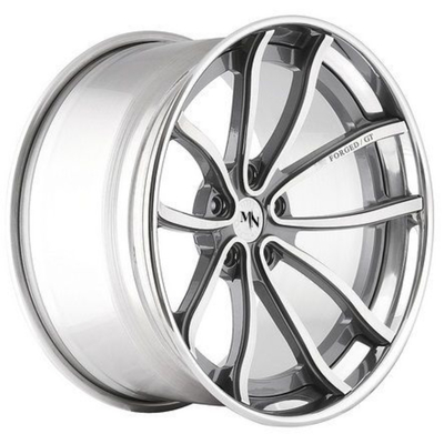 Talões de alumínio forjados côncavos feitos sob encomenda das rodas dos revestimentos 2PC Monoblock 4-8