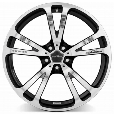A roda desconcertada forjada BMW G30 G31 da C.A. Schnitzer forjou bordas