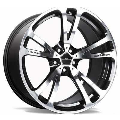 A roda desconcertada forjada BMW G30 G31 da C.A. Schnitzer forjou bordas