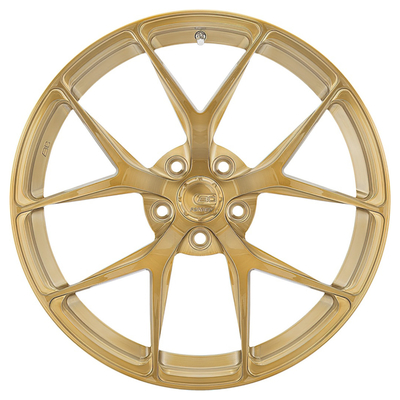 Rodas de bronze de 21 polegadas RZ21 Audi R8 porque Monoblock côncavo forjado