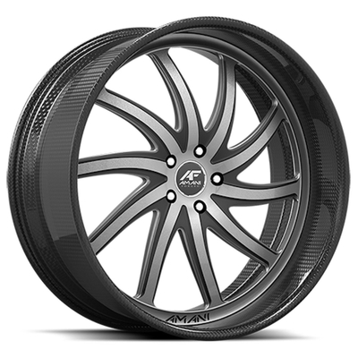 Amani Entourage Porsche 3PC forjou as rodas para Porsche Panamera
