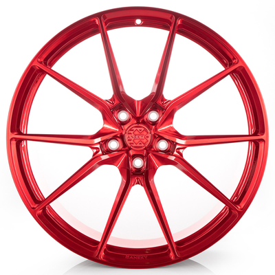 Anrky AN12 Ferrari vermelho F8 forjou a categoria aeroespacial das rodas