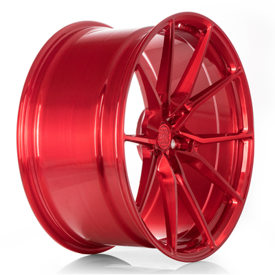 Anrky AN12 Ferrari vermelho F8 forjou a categoria aeroespacial das rodas
