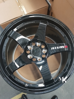 Raios Volk de Nissan Skyline GT-r R34 R33 R32 que compete as rodas forjadas Nismo LMGT4