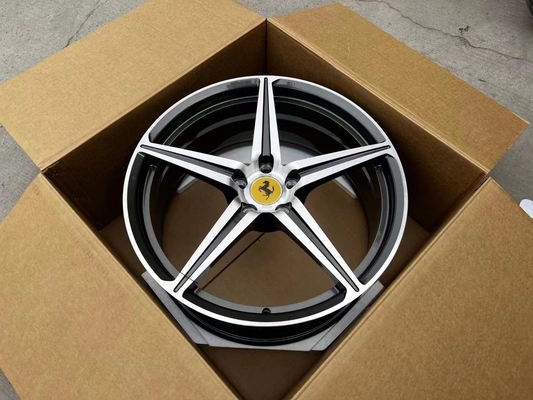 O projeto Ferrari do OEM forjou as rodas para 458 a liga de alumínio de Italia 6061-T6