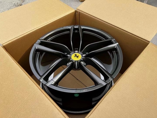 O projeto Ferrari do OEM forjou as rodas para Ferrari 488 GTB Diamond Cut