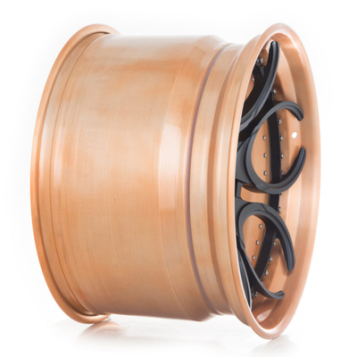 A competição das especs. da trilha de ADV05C 3 partes forjou a liga de alumínio das rodas 6061-T6