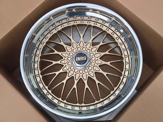 Rodas forjadas de tamanho personalizado BBS Super RS ​​Deep Dish para BWM Porsche
