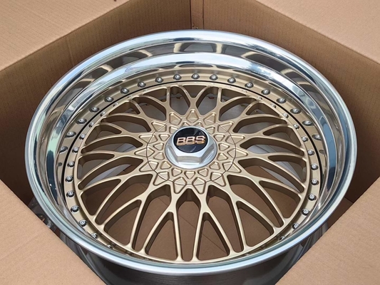 Rodas forjadas de tamanho personalizado BBS Super RS ​​Deep Dish para BWM Porsche