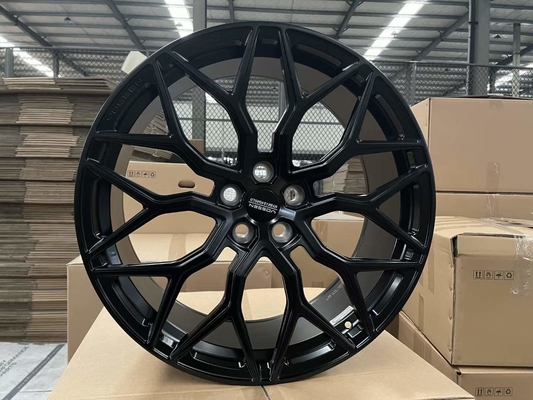 Rodas forjadas pretas do cetim de Vossen HF-2