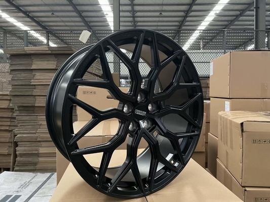 Rodas forjadas pretas do cetim de Vossen HF-2