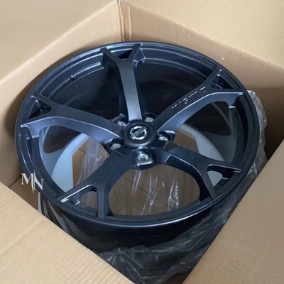 A roda Rim Nissan 370Z Z34 Monoblock do Gunmetal do OEM de Nissan Nismo forjou as rodas