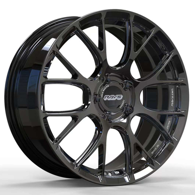 Do preto brilhante do brilho G16 de Volk o revestimento feito sob encomenda de competência forjou as rodas