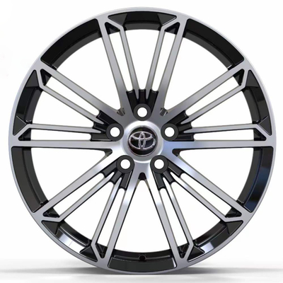 Toyota 19" automóvel da forja do projeto do OEM roda a cara feita à máquina