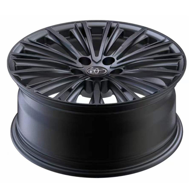 Toyota 18" projeto Matt Black Forge Auto Wheels do OEM para a coroa de Toyota