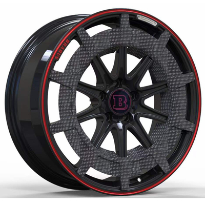 A fibra Brabus do carbono forjou as rodas para Mercedes Benz AMG S63