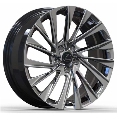 19" ajustes de rodas do automóvel da forja do projeto do OEM para Lexus